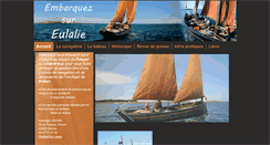 Desktop Screenshot of eulalie-paimpol.com